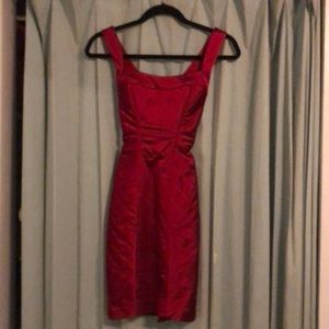 Bebe red dress